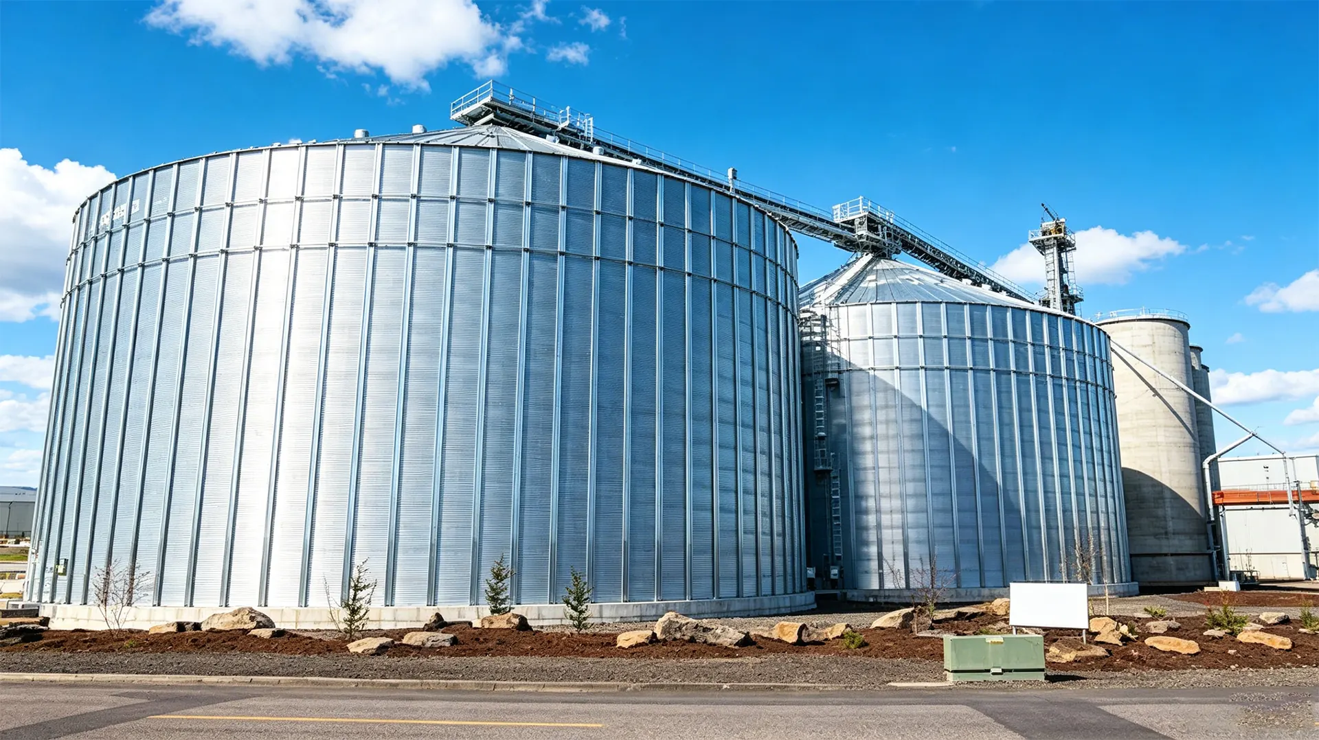 Flat-Bottom Grain Bin