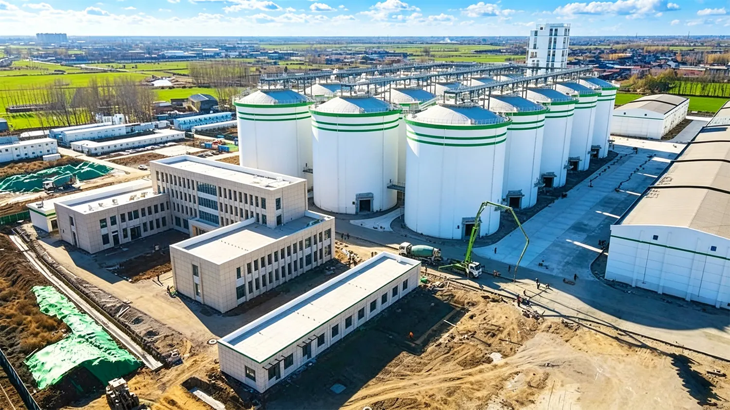 5×2000T Grain Silos Project — Philippines