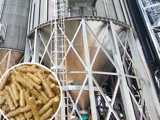 Wood Pellet Silo