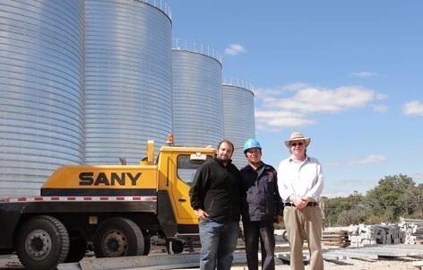 6×5000Ton Grain Storage for Grain Traders — Nigeria